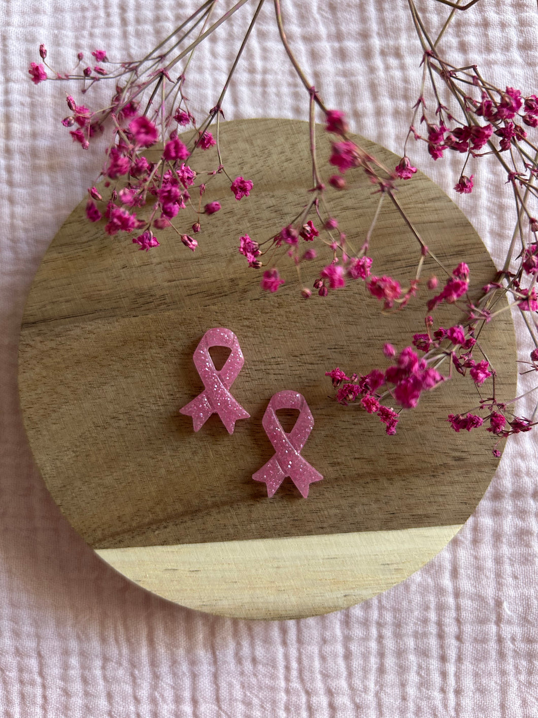 Pampilles - Octobre rose à paillettes